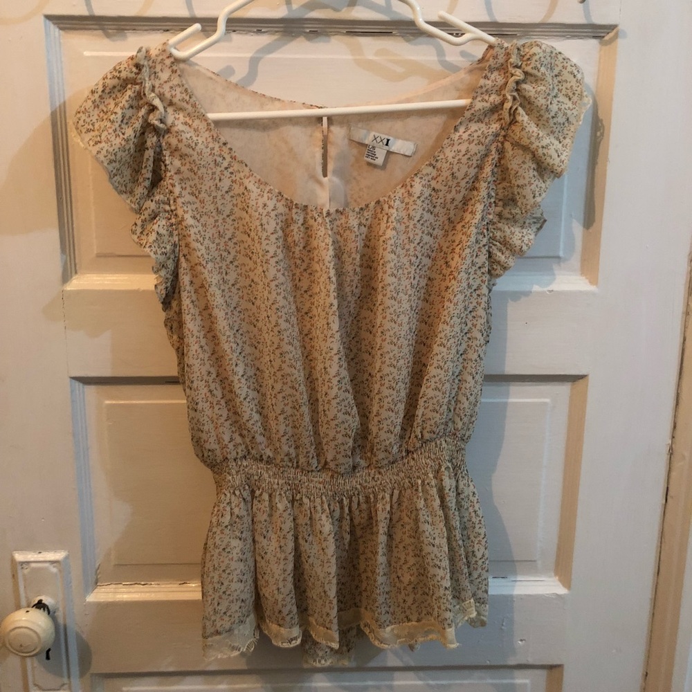 Flower blouse